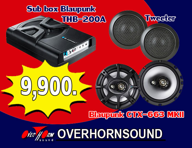 ชุด Up-Grade Bass Box BLAUPUNKT